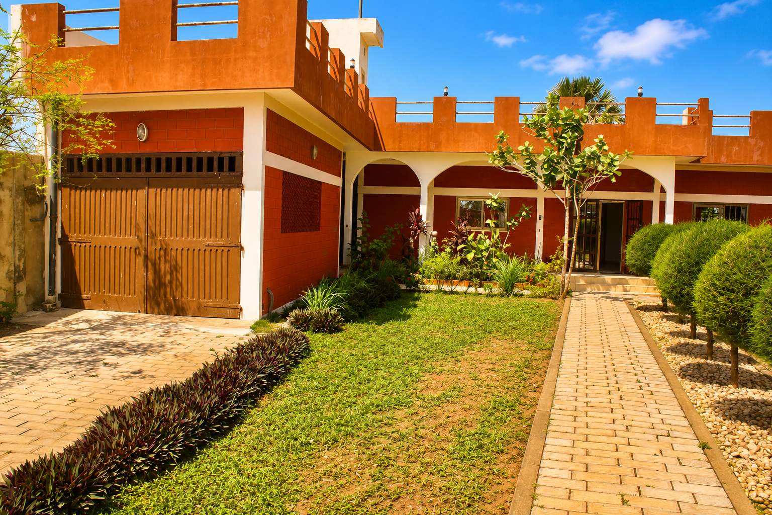 Vialla de Palmiers – Beachfront Villa in Fidjrosse