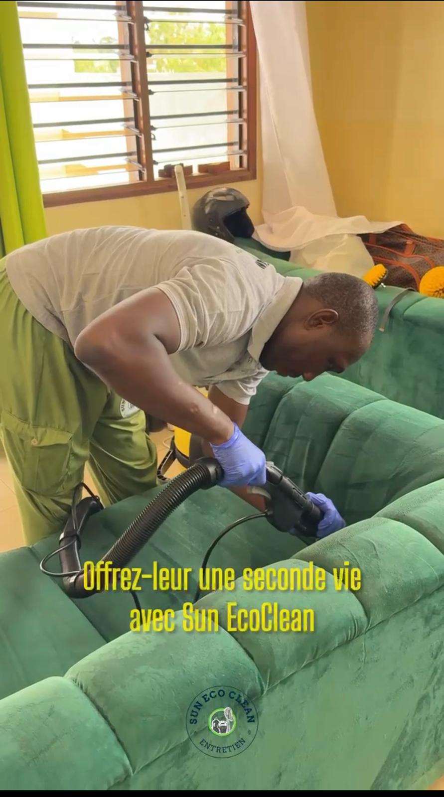Nettoyage de Canapés SUN ECO CLEAN